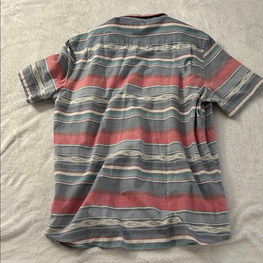Faherty Men's Striped Shirt in Blue, Pink, and Gray - Picture 5 of 5